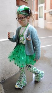 Costume vert St Patrick