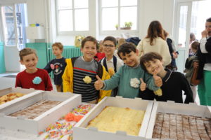 Gouter école 75 ans canonisation Saint Jeanne