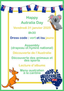 AFFICHE AUSTRALIA DAY